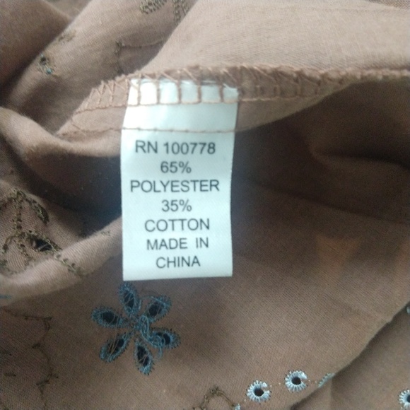 Young Essence Boho Tool Overlay Skirt Size Medium - Picture 3 of 8